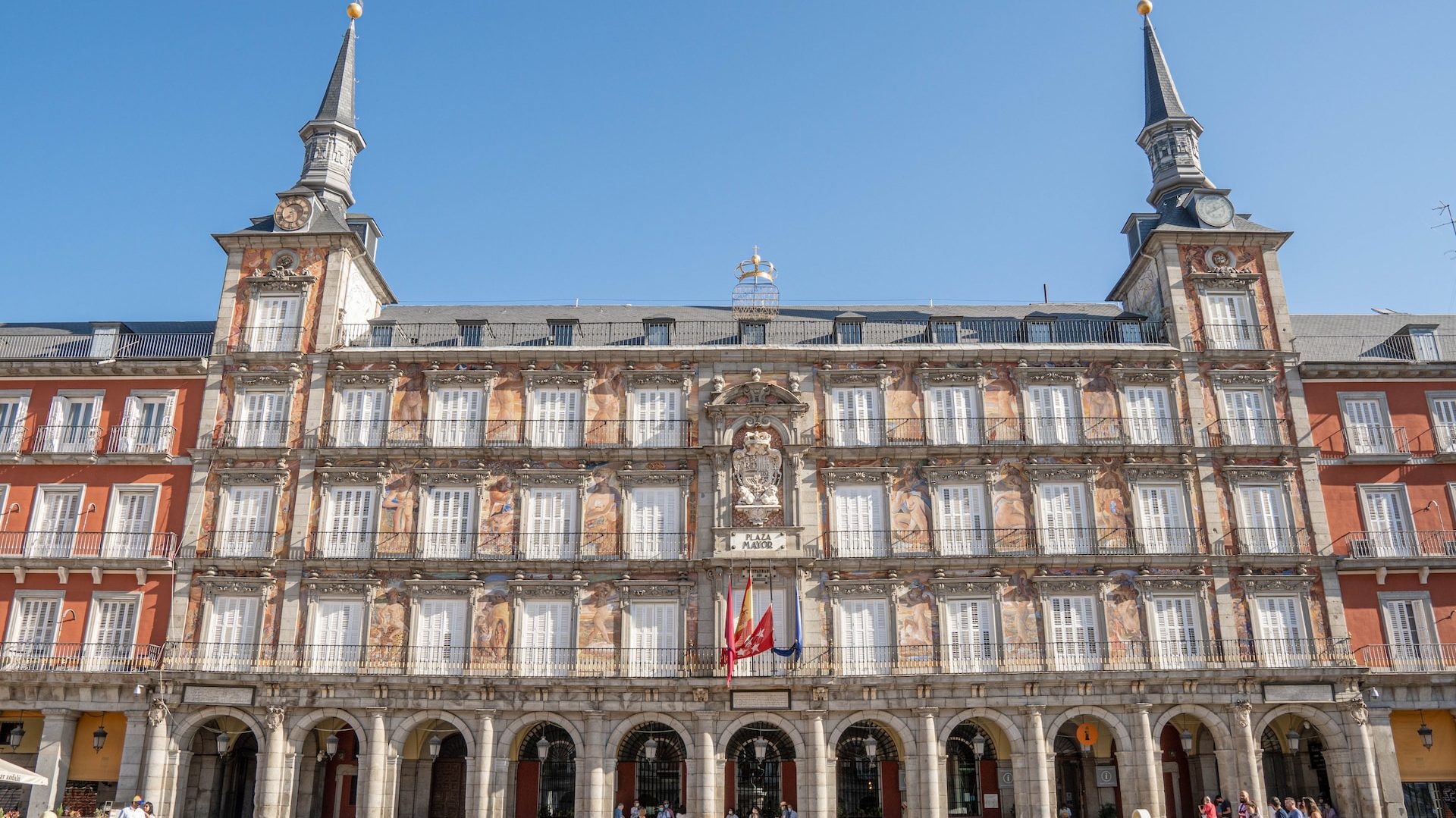 Attractions in Madrid - Plaza Mayor